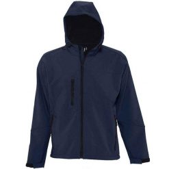 Męska Kurtka Soft Shell Replay Z Kapturem. Niebieskie kurtki męskie SOL'S, l, bez wzorów, sportowe, z kapturem. Za 281.99 zł.