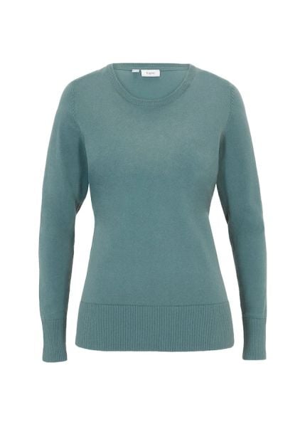 Cienki sweter. Czarne swetry klasyczne damskie bonprix, z bawełny, bez kołnierzyka. Za 79.99 zł.