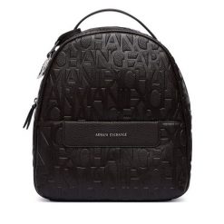 Plecak Armani Exchange. Brązowe plecaki damskie Armani Exchange, bez wzorów. Za 729.99 zł.