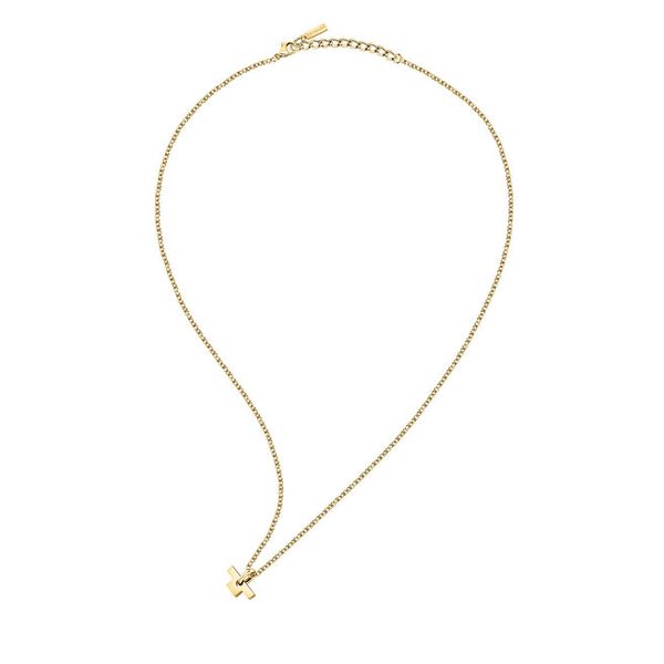 Naszyjnik Trussardi. Żółte naszyjniki damskie TRUSSARDI, złote. Za 149.99 zł.