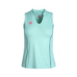 Koszulka Montana Padel – elastyczna, oddychająca i szybkoschnąca. Niebieskie t-shirty damskie IZAS, bez wzorów, z materiału, bez kołnierzyka. Za 204.30 zł.