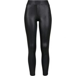 Legginsy Damskie Skóra Syntetyczna 2pak. Czarne legginsy damskie Urban Classics, xs, bez wzorów, ze skóry. Za 169.99 zł.