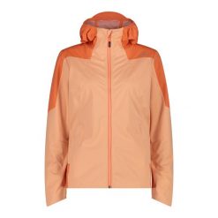 Kurtka trekkingowa z odpinanym kapturem dla kobiet CMP. Brązowe kurtki damskie CMP, l, bez wzorów, z softshellu, z kapturem. Za 435.50 zł.