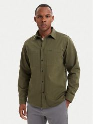 HUGO Koszula Egrin 50566885 Zielony ciemny Regular Fit. Zielone koszule męskie Hugo, m, bez wzorów, z bawełny, bez kołnierzyka, bez ramiączek. Za 449.99 zł.