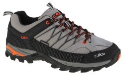 Buty trekkingowe męskie, CMP Rigel Low. Brązowe buty trekkingowe męskie CMP, z materiału, przed kostkę, bez zapięcia, trekkingowe. Za 385.99 zł.