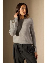 Perfect Cashmere Kaszmirowy sweter "Devezas" w kolorze jasnoszarym rozmiar: M. Szare swetry klasyczne damskie Perfect Cashmere, m, z kaszmiru, bez kołnierzyka. Za 525.86 zł.