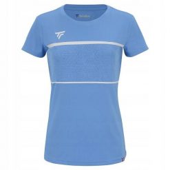 Koszulka tenisowa damska Tecnifibre Team Tech Tee. Niebieskie t-shirty damskie TECNIFIBRE, bez wzorów, bez kołnierzyka. W wyprzedaży za 119.00 zł.