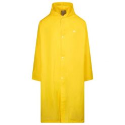 Kurtka Przeciwdeszczowa Unisex Dla Dorosłych Łatwe Pakowanie It May Rain. Żółte kurtki damskie Trespass, bez wzorów, z materiału, z kapturem. Za 37.99 zł.