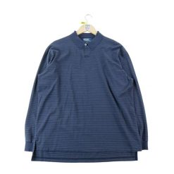 Second life - Koszulka polo męska z długim rękawem z bawełny Pima - Stan dobry. Niebieskie koszulki męskie z długim rękawem Ralph Lauren, l, bez wzorów, z bawełny, bez ramiączek. Za 127.76 zł.
