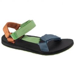 Buty do chodzenia męskie Teva Original Universal. Brązowe buty trekkingowe męskie Teva, na lato, z materiału, bez zapięcia, trekkingowe. Za 382.00 zł.