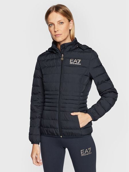 EA7 Emporio Armani Kurtka przejściowa 8NTB23 TNF8Z 0540 Granatowy Regular Fit. Niebieskie kurtki damskie EA7 Emporio Armani, xs, bez wzorów, z syntetyku, bez kaptura. Za 409.99 zł.
