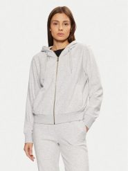 Guess Bluza O5RQ01 KCO31 Szary Regular Fit. Szare bluzy bez kaptura damskie Guess, xs, z bawełny. Za 179.99 zł.