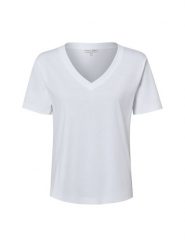 Marie Lund Koszulka Kobiety Bawełna (100%) biały, S. Białe t-shirty damskie Marie Lund, s, bez wzorów, z bawełny, bez kołnierzyka. Za 99.95 zł.