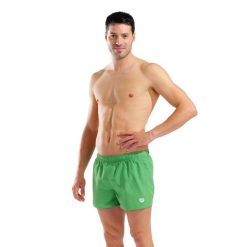 Spodenki Kąpielowe Męskie Arena Fundamentals X-Short R. Zielone kąpielówki męskie Arena, l, bez wzorów, do pływania. Za 89.99 zł.