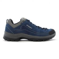 Buty trekkingowe męskie Grisport 14527S2G. Szare buty trekkingowe męskie Grisport, z gumy, bez zapięcia, trekkingowe. Za 269.99 zł.