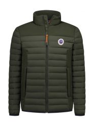 NEW ZEALAND AUCKLAND Kurtka pikowana w kolorze khaki rozmiar: XL. Brązowe kurtki męskie New Zealand Auckland, xl, bez wzorów, bez kaptura. Za 308.91 zł.