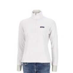 Second life - Sweter polarowy damski biały Patagonia - Stan bardzo dobry. Białe swetry klasyczne damskie Patagonia, l, z materiału, bez kołnierzyka. Za 255.56 zł.