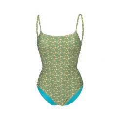 Strój kąpielowy damski jednoczęściowy na basen plażę Arena Allover. Zielone stroje jednoczęściowe damskie Arena, s, bez wzorów. Za 99.99 zł.