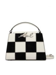 KARL LAGERFELD Torebka B3W30027 Czarny. Czarne torebki klasyczne damskie Karl Lagerfeld, bez wzorów, ze skóry, bez dodatków. Za 1,299.00 zł.