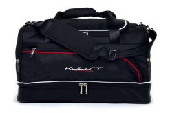 Torba sportowa KJUST SP74MK (48L). Czarne torby męskie na ramię KJUST, bez wzorów, z materiału, na ramię. Za 243.00 zł.
