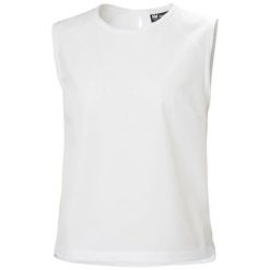 Damski tank top Helly Hansen Thalia. Białe topy damskie Helly Hansen, bez wzorów, bez kołnierzyka. Za 270.50 zł.