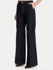 ViCOLO Jeansy DF5086 Granatowy Wide Leg. Niebieskie jeansy damskie ViCOLO. Za 519.99 zł.