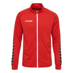 Kurtka Sportowa Hummel HML AUTHENTIC POLY ZIP JACKET czerwona. Czerwone kurtki treningowe męskie HUMMEL, m, bez wzorów, na fitness i siłownię. Za 167.00 zł.