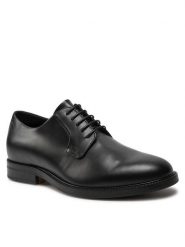 Boss Półbuty Dressletic Derb Bo 50513353 Czarny. Czarne buty wizytowe męskie Boss, ze skóry, bez zapięcia. Za 3,169.00 zł.