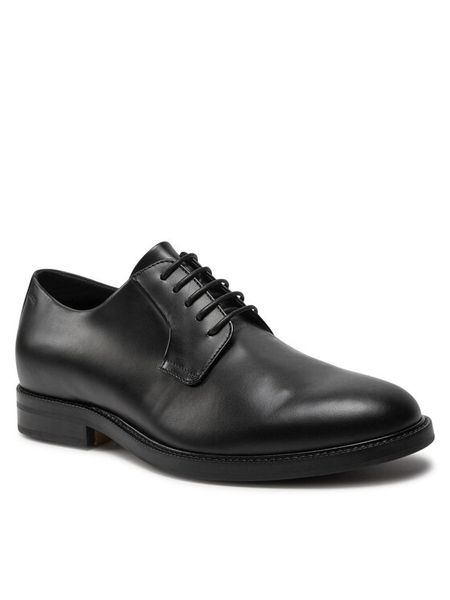 Boss Półbuty Dressletic Derb Bo 50513353 Czarny. Czarne buty wizytowe męskie Boss, ze skóry, bez zapięcia. Za 3,169.00 zł.