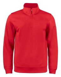 Clique Basic Active Half Zip uniseksowa bluza 100% poliester. Czerwone bluzy bez kaptura męskie CLIQUE, s, z poliesteru. Za 174.69 zł.