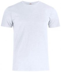 Clique Slub-T dopasowany T-shirt z 100% bawełny slub. Białe t-shirty męskie CLIQUE, m, bez wzorów, z bawełny, bez kołnierzyka. Za 99.74 zł.