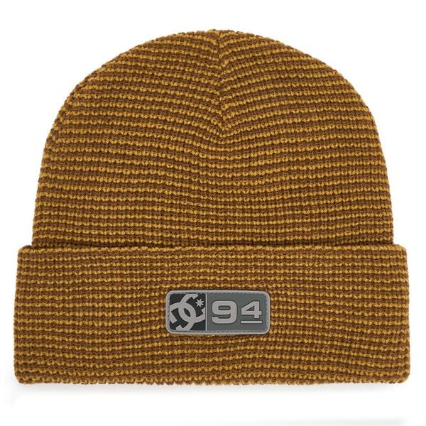 Czapka DC Shoes. Brązowe czapki męskie DC Shoes, na zimę, bez wzorów. Za 129.99 zł.