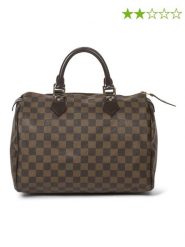Louis Vuitton Torebka "Speedy 30" w kolorze brązowym - 30 x 21 x 17 cm rozmiar: onesize. Brązowe torebki klasyczne damskie Louis Vuitton, bez wzorów, z materiału, bez dodatków. Za 4,493.99 zł.