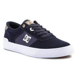 Buty DC Shoes Teknic S Wes Shoe M ADYS300751-DNW niebieskie. Niebieskie buty sportowe na co dzień męskie z gumy, bez zapięcia. Za 503.88 zł.