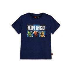 Koszulka Dziecięca LEGO NINJAGO Tano 315 Granatowa. Niebieskie koszulki dziewczęce LEGO, bez wzorów, z bawełny, bez ramiączek. Za 54.99 zł.