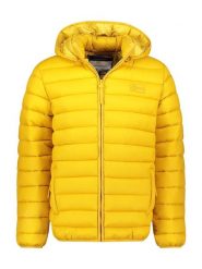 Geographical Norway Kurtka pikowana "Amichoko" w kolorze żółtym rozmiar: L. Żółte kurtki męskie Geographical Norway, l, bez wzorów, bez kaptura. Za 166.10 zł.