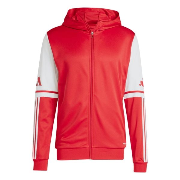 Bluza dresowa z kapturem adidas Squadra25. Białe bluzy z kapturem męskie Adidas, z dresówki. Za 153.99 zł.