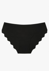 Czarne Majtki Figi o Bezszwowym Wykończeniu Dolitia. Czarne figi damskie Renee, xl, bez wzorów, z jeansu. Za 9.99 zł.