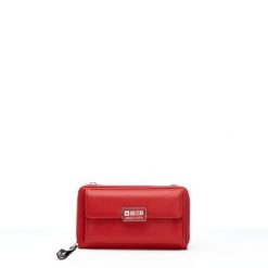 Czerwona Stylowa Torebka Damska Big Star. Czerwone listonoszki damskie Big Star Accessories, bez wzorów, ze skóry ekologicznej, bez dodatków. Za 119.00 zł.
