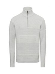 Jack & Jones Sweter - JJHugo Mężczyźni Sztuczne włókno beżowy|szary, XL. Brązowe swetry męskie Jack & Jones, m, bez wzorów, z włókna, bez kołnierzyka. Za 229.95 zł.