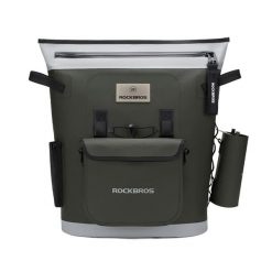 Plecak termiczny Rockbros z izolacją 18l ergonomiczny - zielony. Czarne plecaki damskie ROCKBROS, bez wzorów, z materiału, eleganckie. Za 490.00 zł.
