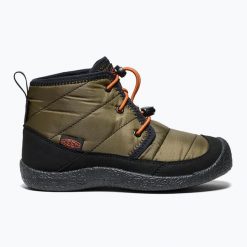 Buty juniorskie KEEN Howser II Chukka WP. Zielone buty trekkingowe męskie Keen, bez zapięcia, trekkingowe. Za 249.99 zł.