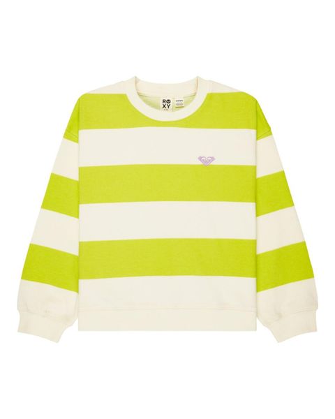 Bluza dla Dziewczynki LITTLE THINGS Zielony. Zielone bluzy bez kaptura damskie Roxy, m, z bawełny. Za 169.99 zł.