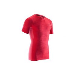 Koszulka do biegania SKINCARE Kiprun męska. Czarne t-shirty sportowe męskie KALENJI, m, z elastanu, bez ramiączek, do biegania. Za 59.99 zł.