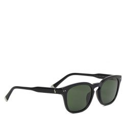 Okulary przeciwsłoneczne Polo Ralph Lauren. Czarne okulary przeciwsłoneczne męskie Polo Ralph Lauren. Za 669.99 zł.