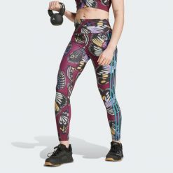 Legginsy adidas X Farm 7/8. Czarne legginsy damskie Adidas, xl, bez wzorów. Za 259.00 zł.