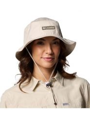 Columbia Kapelusz "Skien Valley" w kolorze beżowym rozmiar: L/XL. Brązowe kapelusze damskie Columbia, bez wzorów, z materiału. Za 118.28 zł.
