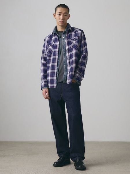 Levi's Koszula "Barstow Western" - Standard fit - w kolorze granatowym rozmiar: XL. Niebieskie koszule męskie Levi's, s, bez wzorów, z bawełny, bez kołnierzyka, bez ramiączek. Za 139.87 zł.