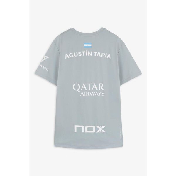 Nox Sponsors At10 T-shirt. Szare t-shirty damskie nox, bez wzorów, bez kołnierzyka. Za 275.50 zł.