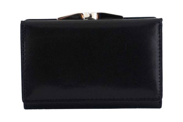 Portfel skórzany BARBERINI'S c. brązowy 7015-11. Brązowe portfele damskie Barberinis, bez wzorów, ze skóry. Za 135.99 zł.